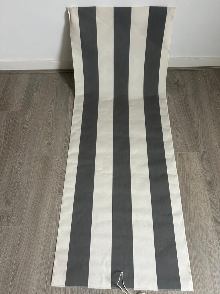 Transat de plage upcycling