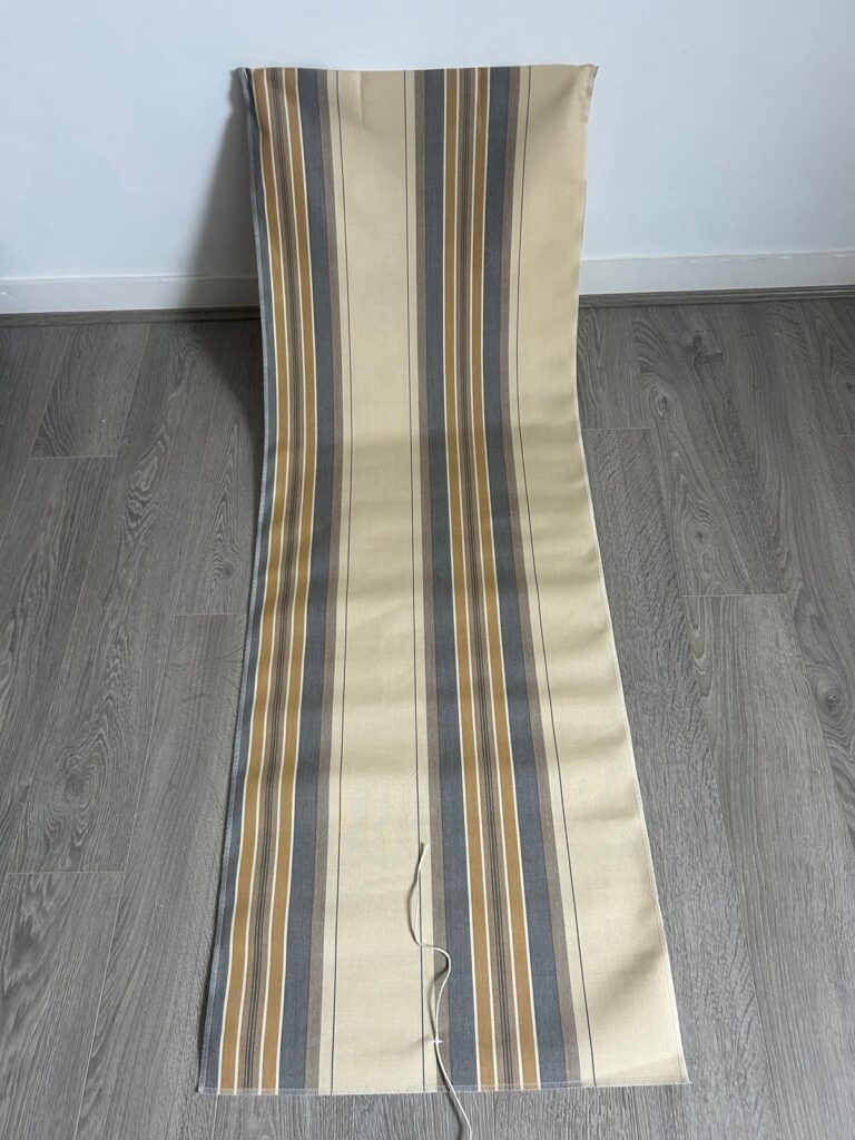 Transat de plage upcycling