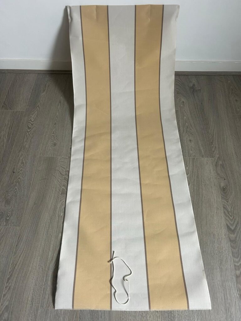 Transat de plage upcycling