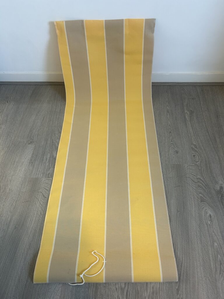 Transat de plage upcycling