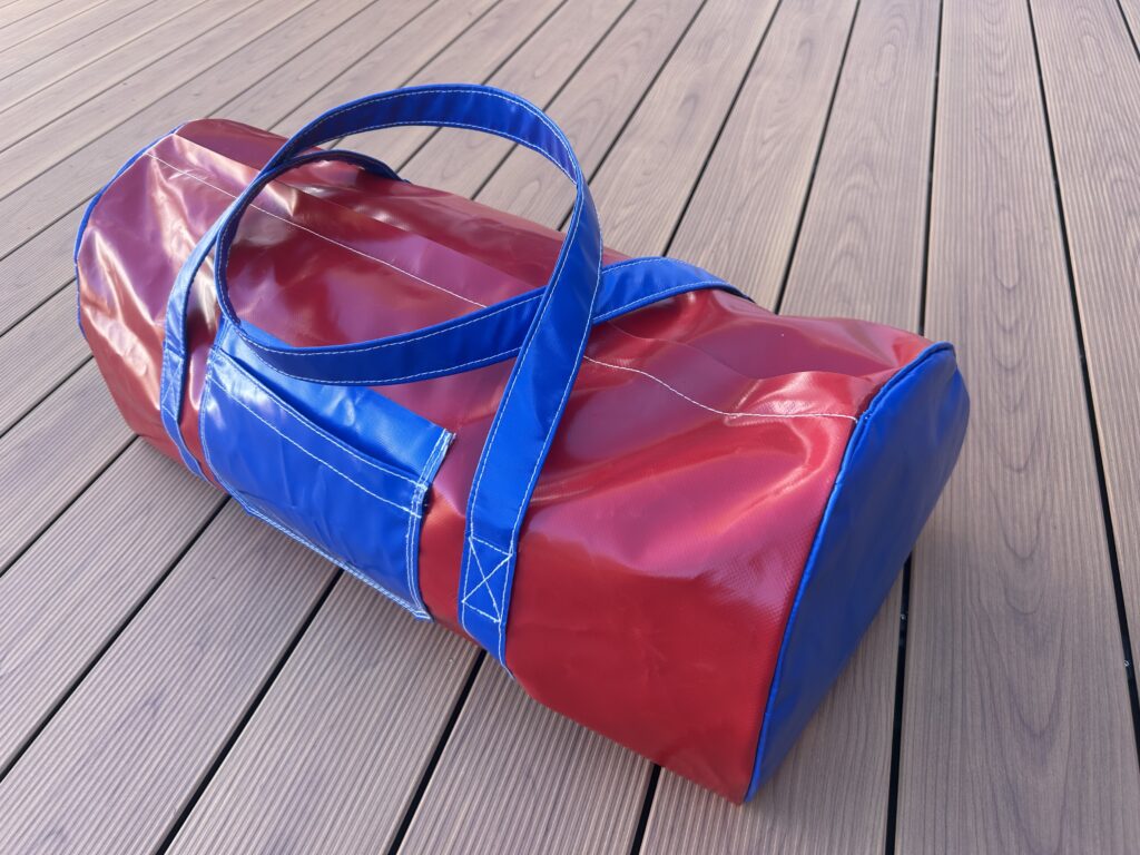 Sac upcycling résistant en bâche